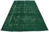 Vintage Overdyed Rug 9’9” x 12’7” Green Wool Hand-Knotted Oriental Carpet gallery