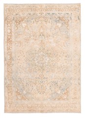 Vintage 6’3″ x 9’1″ Traditional Hand Knotted Vegetable Dye Wool Area Rug