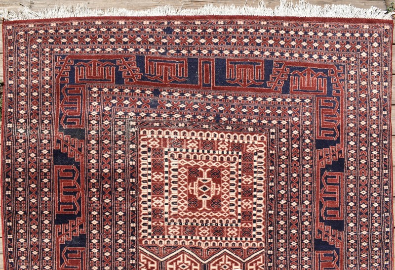 Turkish Rug 3x6 ft Handwoven East Anatolian Oriental Wool Carpet 120x187cm gallery