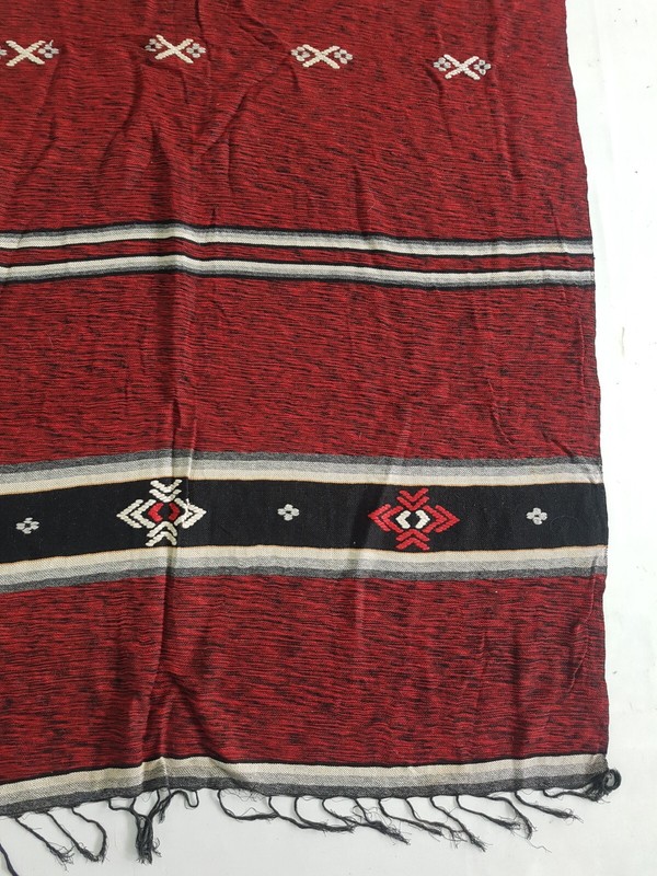 Vintage Handmade Traditional Beautiful Turkish Kilim Floor Rug Carpet 242x143 cm gallery