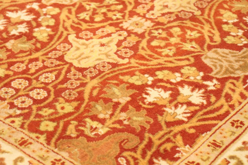 3'2" x 16'7" Vintage Hand-knotted Runner Rug Traditional Oriental Wool Carpet gallery