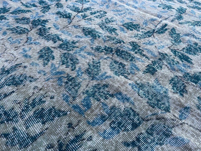 Turkish Vintage Rug, Handmade Wool Rug, Bohemian Large Rug, 6,8 x 9,8 ft gallery