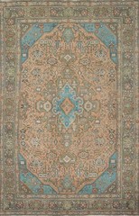 Artfully Crafted Traditional Rug 6×9 ft Handmade with Detailed Design Elements