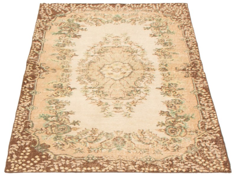 Vintage Hand-Knotted Area Rug 4'0" x 6'9" Traditional Wool Carpet gallery