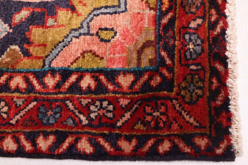Vintage Hand-Knotted Area Rug 5'4" x 9'6" Traditional Oriental Wool Carpet gallery