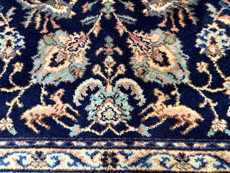 Karastan Rug #747, Indigo Ta'briz 5.9 x 9 gallery