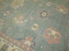 Modern Turkish Oushak Rug Size 9’x13’6”