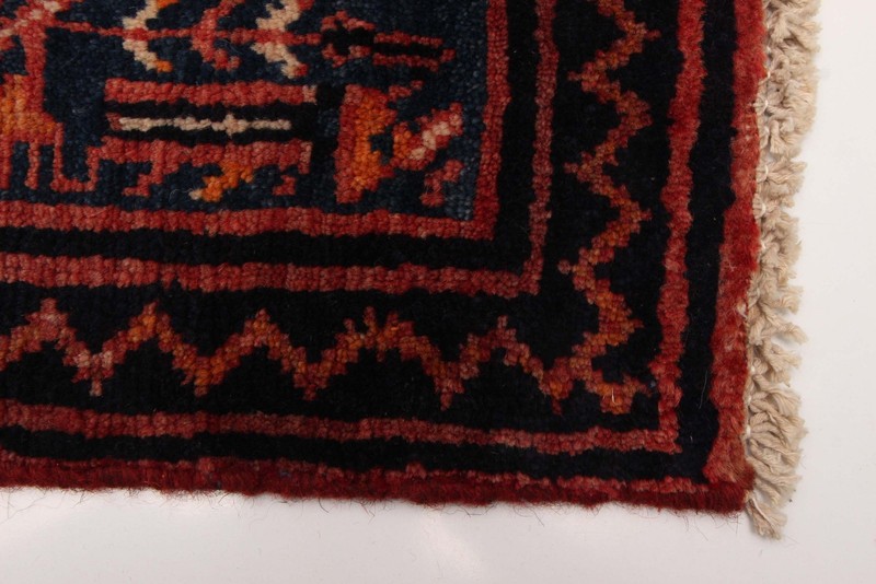 3'3" x 9'8" Vintage Hand-knotted Runner Rug Traditional Oriental Wool Carpet gallery