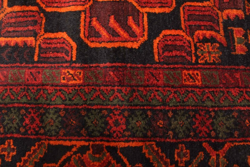 Traditional Vintage Hand-Knotted Oriental Carpet 4'2" x 6'8" Wool Area Rug gallery