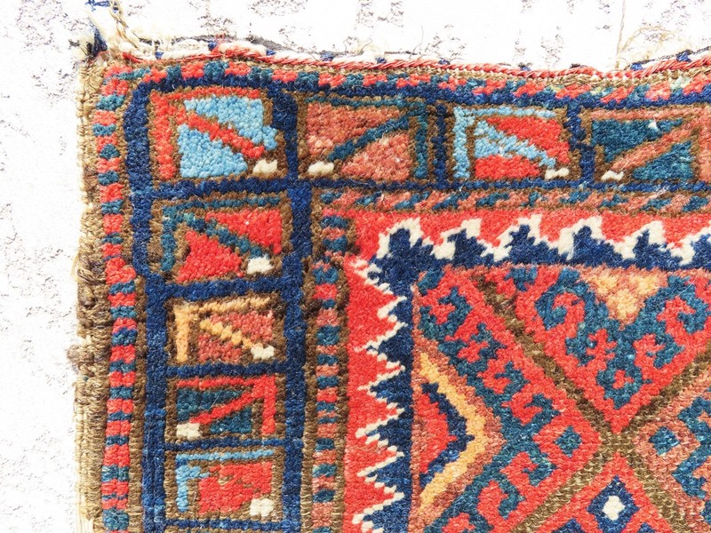 FABULOUS, ANTIQUE, LOVELY, UNIQUE 1890 JEFF KURDISH BAG FACE gallery