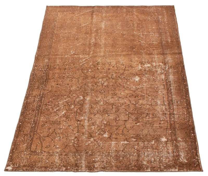 Traditional Vintage Hand-Knotted Oriental Carpet 3'10" x 6'9" Wool Area Rug gallery