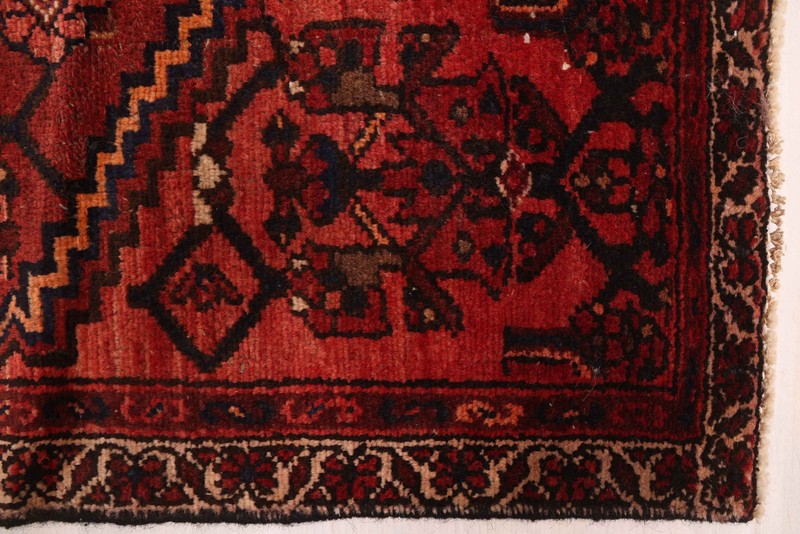 Vintage 3'3" x 6'4" Traditional Hand Knotted Vegetable Dye Wool Area Rug gallery