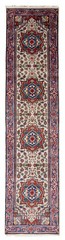 Vintage Hand-knotted Runner Rug 2’6″ x 10’5″ Traditional Oriental Wool Carpet