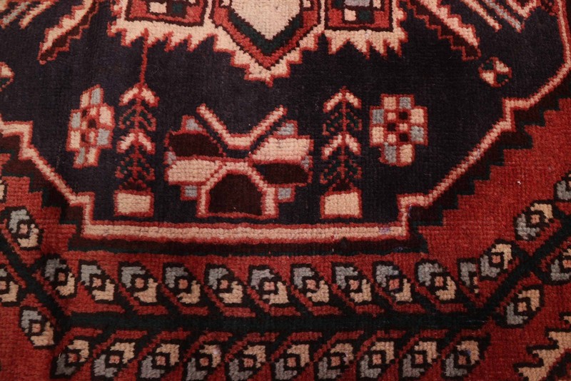 Vintage Traditional Hand-Knotted Area Rug 4'9" x 7'4" Oriental Wool Carpet gallery