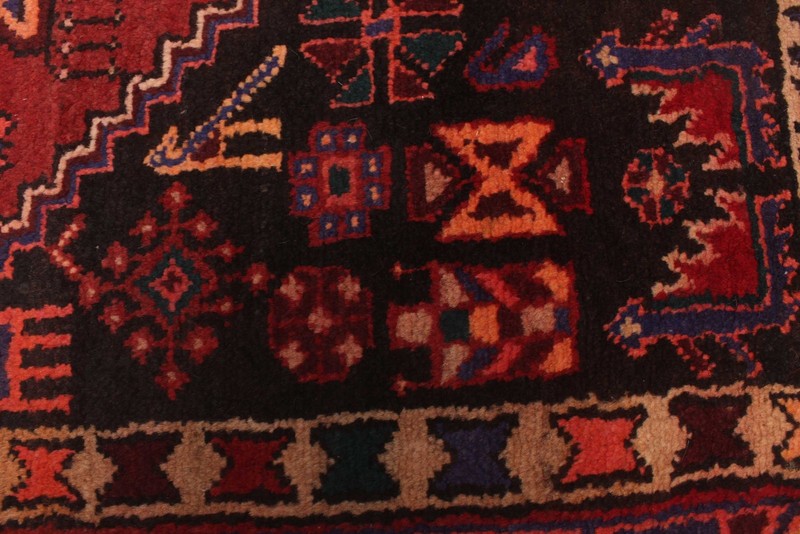 Vintage 4'6" x 8'6" Traditional Hand Knotted Vegetable Dye Wool Area Rug gallery