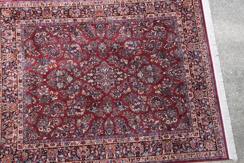 KARASTAN RUG 700 Series 785 RED SAROUK 8.8x10.6 Very Nice gallery