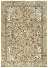 Distressed Vintage Oriental Rug 7’6X10’8 ft Farmhouse Classic Floral Carpet