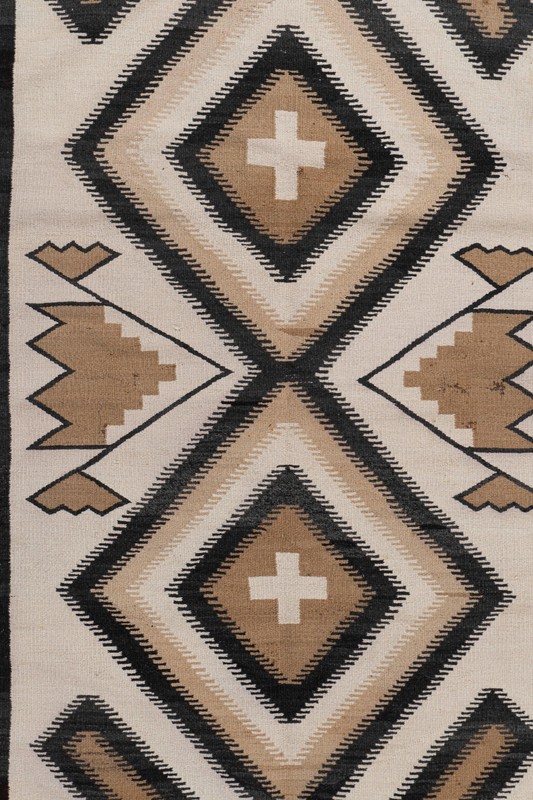 Antique Navajo Rug 3'7 X 6'9 E21581 gallery