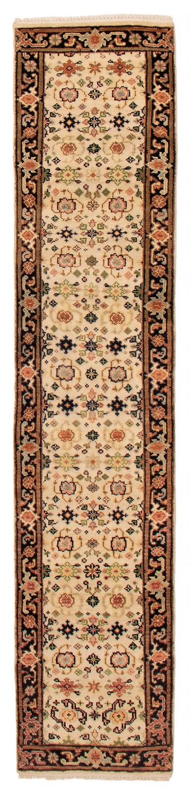 2'5" x 11'9" Vintage Hand-knotted Runner Rug Traditional Oriental Wool Carpet gallery