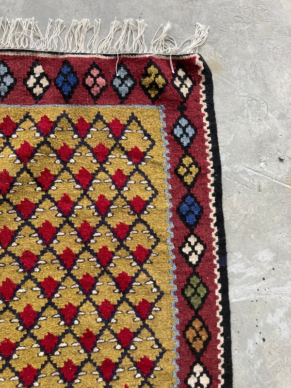 Vintage Traditional Handcraft Turkish Kilim Rug for Home Décor 84x63 cm gallery