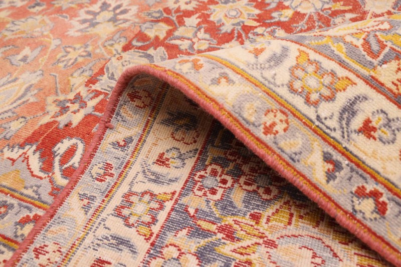 Vintage Traditional Hand-Knotted Area Rug 9'7" x 13'0" Oriental Wool Carpet gallery