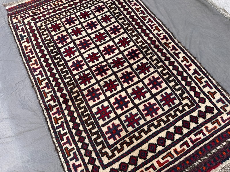 Stunning Vintage Kowdani Natural Vegetable Dye Soft Nomad Maldari Nomad Carpet gallery