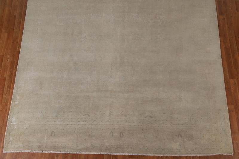 Distressed Traditional Vintage Area Rug 9x13 ft Hand-knotted Wool Living Room gallery