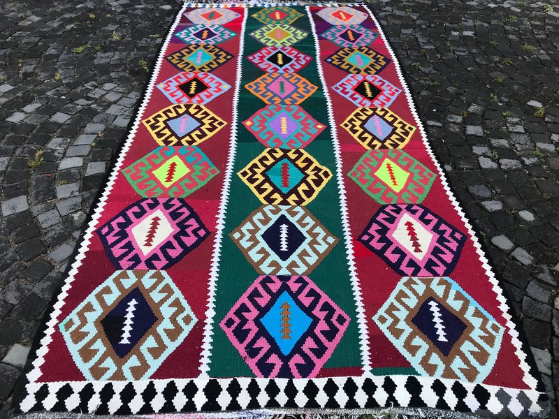 Handmade Rug Turkish Area Rug Vintage Rug Oushak Rug Antique Rug Bohemian Rug gallery