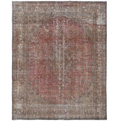 9’6″ x 12’2″ Ravello Vintage Hand-Knotted Wool Area Rug