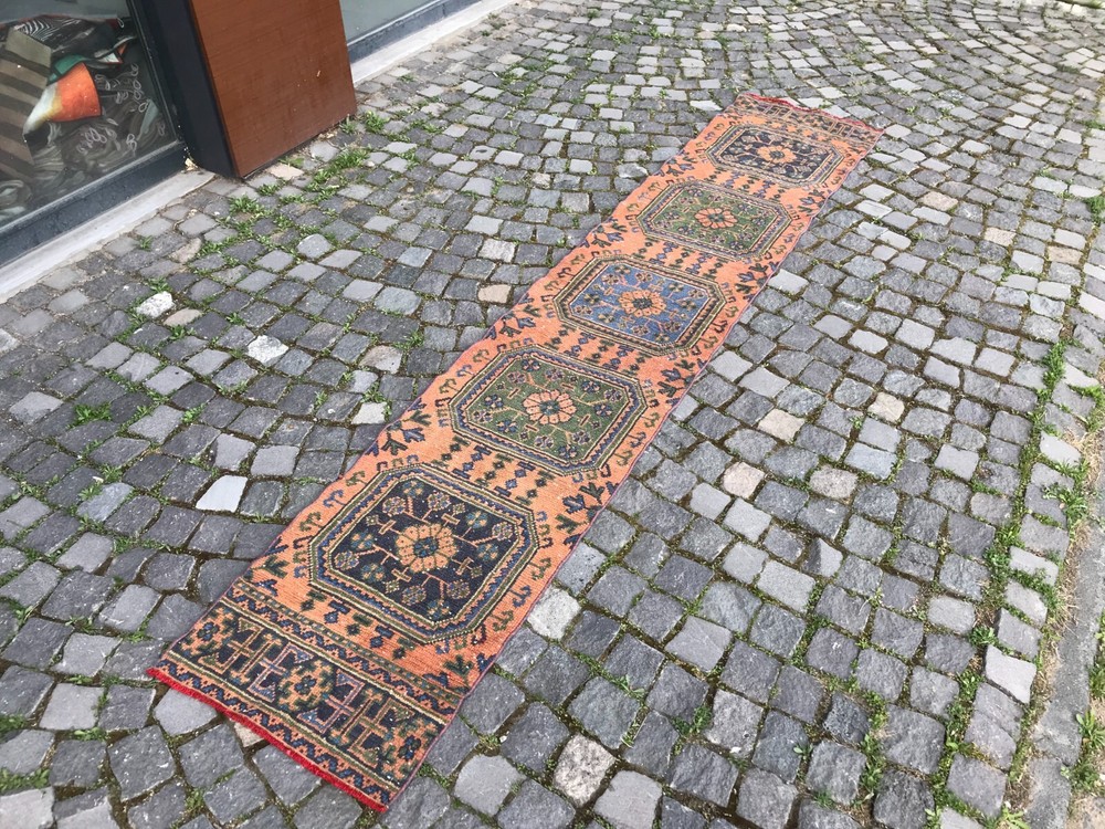 Turkish Antique rug Bohemian Area rug Oushak rug Vintage Rug Handmade Wool rug