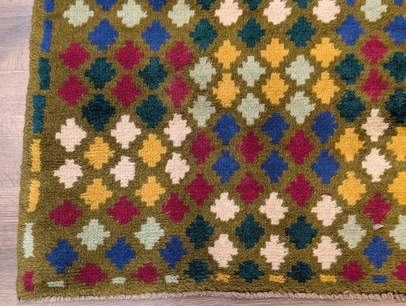Afghan Balouch Rug 3x5, Multicolor, Wool, Handmade, Tribal gallery