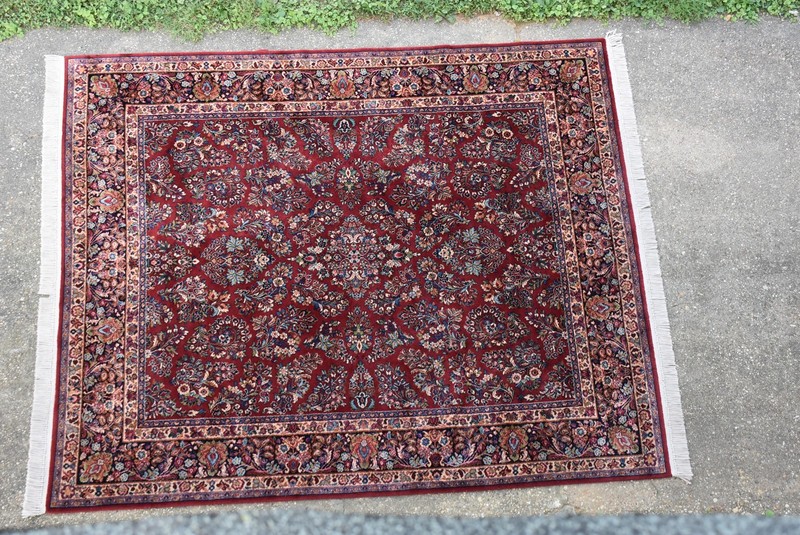 KARASTAN RUG 700 Series 785 RED SAROUK 8.8x10.6 Very Nice gallery