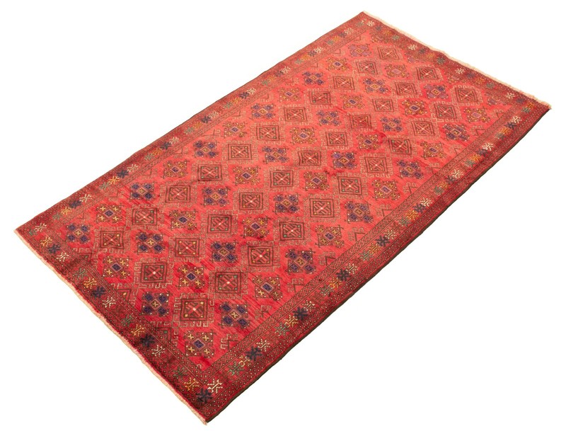 Vintage 5'3" x 9'7" Traditional Hand Knotted Vegetable Dye Wool Area Rug gallery