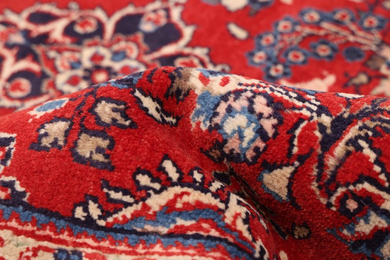 Vintage 3'5" x 5'1" Traditional Hand Knotted Vegetable Dye Wool Area Rug gallery