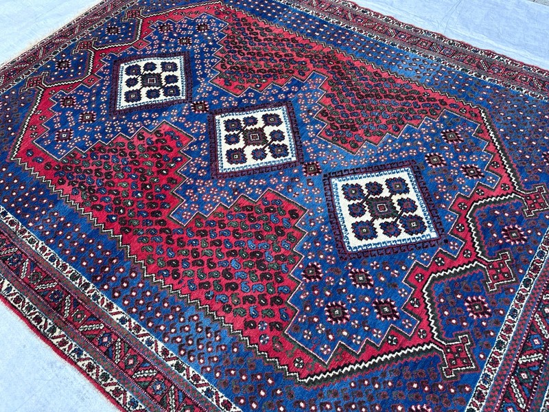 COLLECTORS' ITEM Antique Stunning Natural Vegetable Dye Fine Quality Kazak Rug gallery