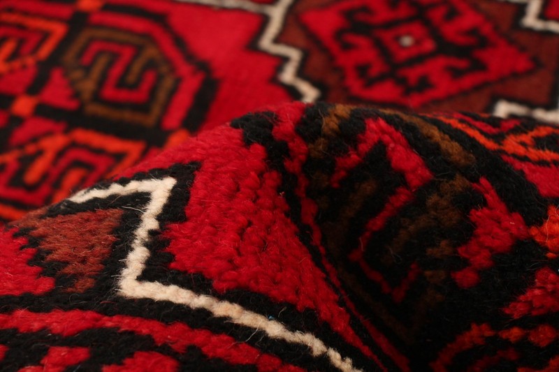 Vintage Hand-Knotted Area Rug 3'5" x 5'5" Traditional Oriental Wool Carpet gallery