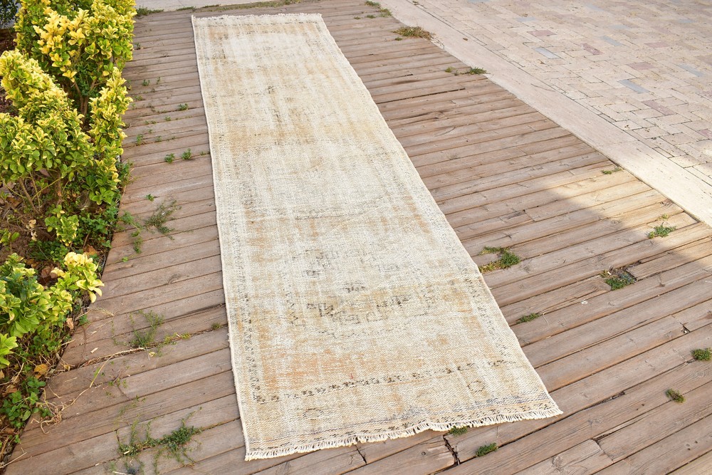Antique Runner 35''x138'' Long Corridor Carpet Runner Hallway Kitchen Rug 2x11