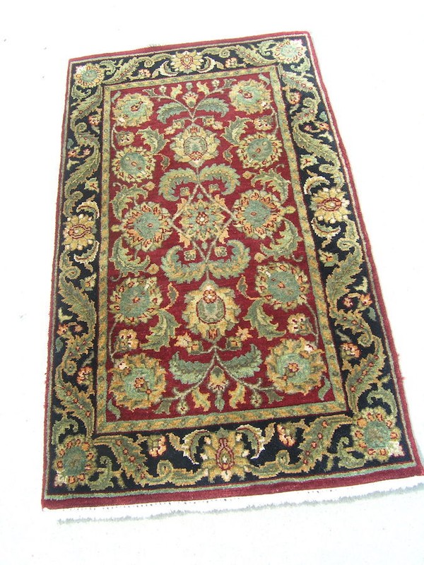 Mint Vintage Lovely Indo-Bidjar Oriental Area Rug Carpet 2'7"x4'6" Soak Washed gallery