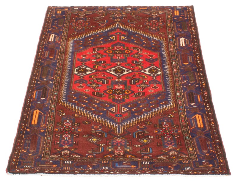 Traditional Vintage Hand-Knotted Area Rug 4'5" x 6'9" Oriental Wool Carpet gallery
