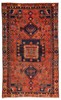 Vintage Hand-Knotted Carpet 4'0" x 6'10" Traditional Oriental Wool Area Rug gallery