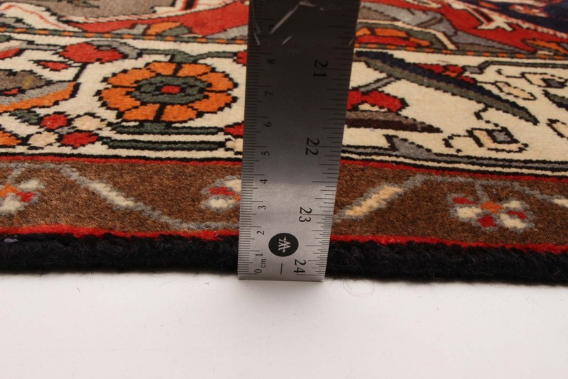 Vintage 6'9" x 9'8" Traditional Hand Knotted Vegetable Dye Wool Area Rug gallery
