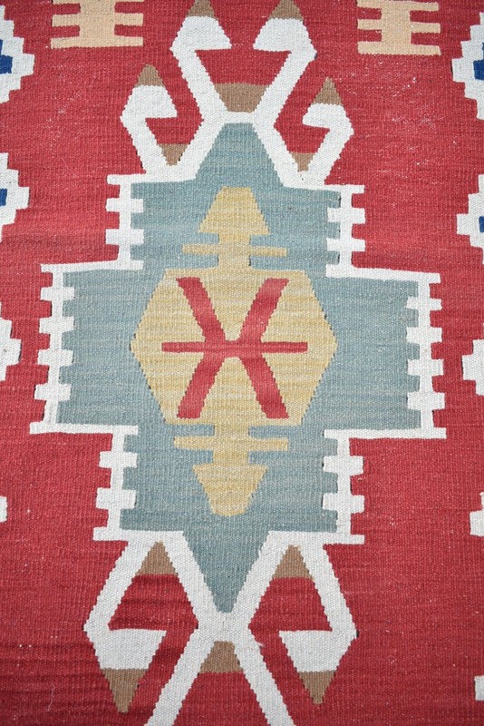 Turkish Rug 23'' x 68'' Vintage Anatolian Oushak Mini Hallway Rug Rare Size Rug gallery