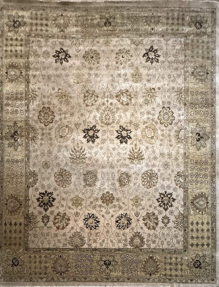 Tremendous Turkish - Vintage Large Oushak Carpet -Traditional Tribal Rug 12 X 15