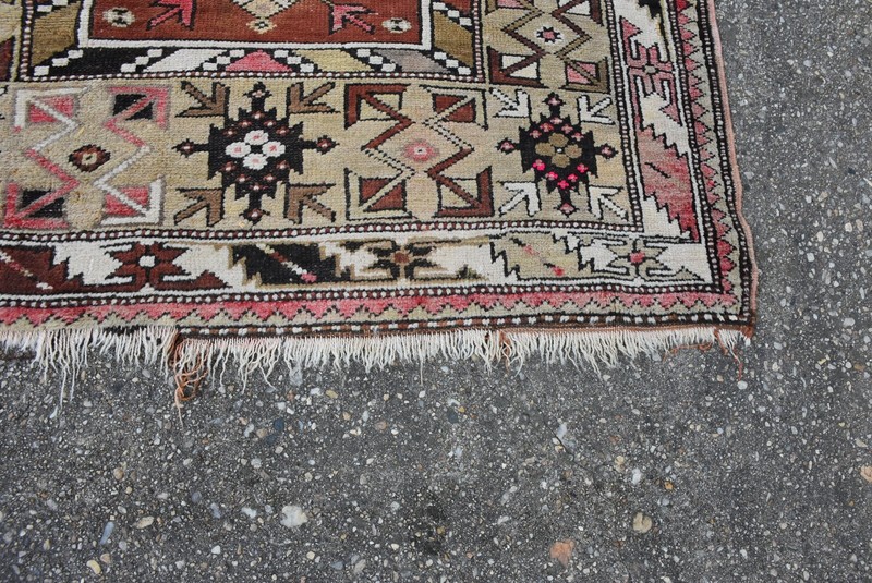 Antique Caucasian Rug Kazak Shirvan 3.5x6 gallery