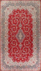 Living Room Hand-made Large Rug 10×15 Red Wool Medallion Vintage Classic Carpet