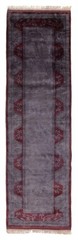 Vintage Hand-knotted Runner Rug 2’9″ x 9’5″ Traditional Oriental Wool Carpet
