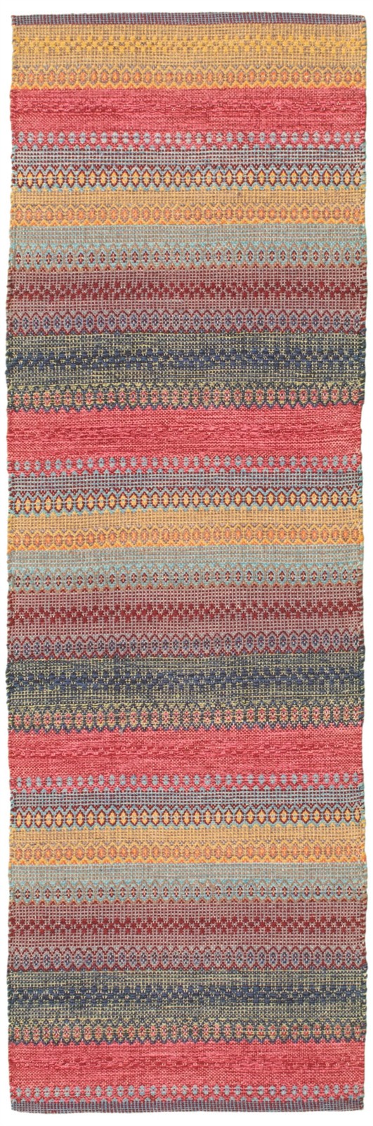 Vintage 2'0" x 6'9" Traditional Wool Hand Woven Oriental Area Rug gallery