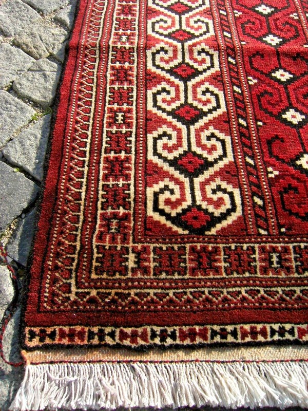 Fabulous Antique Rare Rug 31'' x 37'' Turkoman Tribal Small Yomud Rug Area Rug gallery