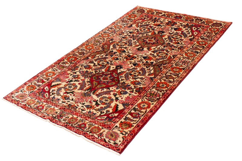 Vintage Hand-Knotted Carpet 5'1" x 8'11" Traditional Oriental Wool Area Rug gallery
