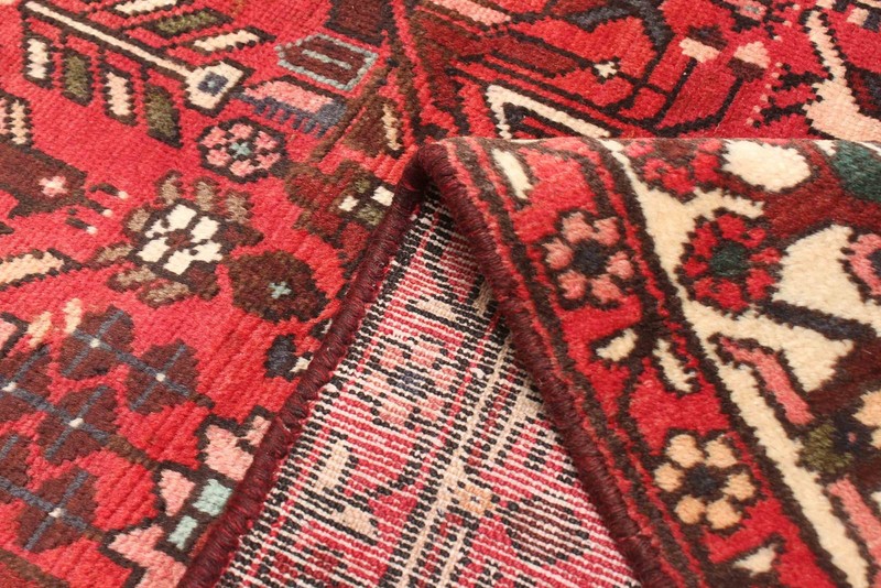 3'6" x 13'3" Vintage Hand-knotted Runner Rug Traditional Oriental Wool Carpet gallery